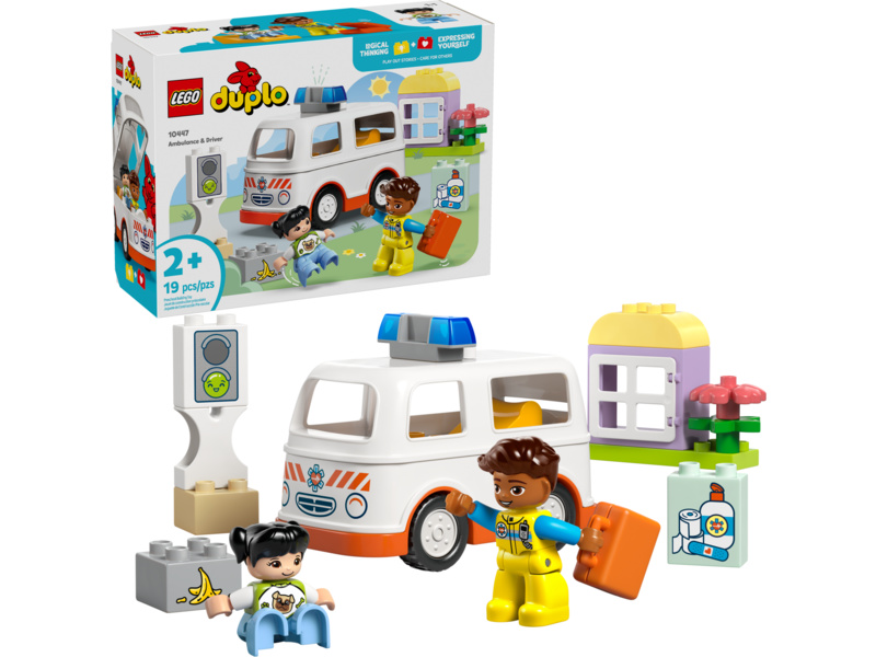 LEGO DUPLO - Sanitka a řidič