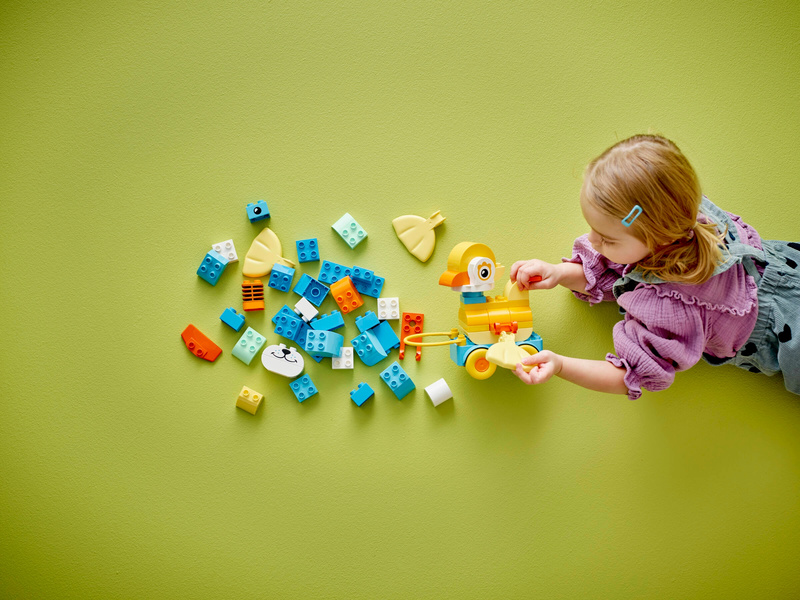 LEGO DUPLO - 3 v 1: Zvířátka na kolečkách