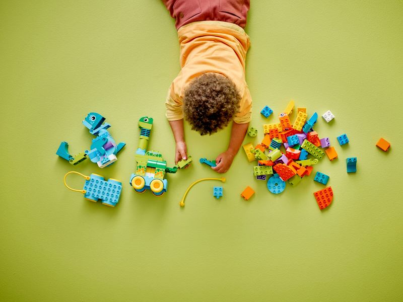 LEGO DUPLO - 3 v 1: Dinosauři na kolečkách