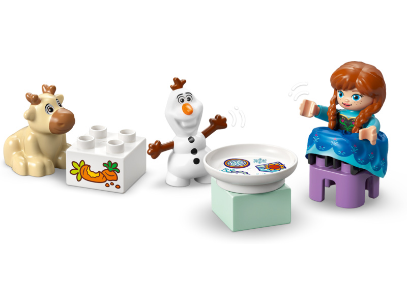 LEGO DUPLO - Ledové království: Anna a Elsa a oslava na hradě