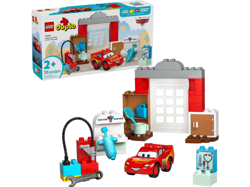 LEGO DUPLO - McQueen a návštěva v garáži doktora Hudsona