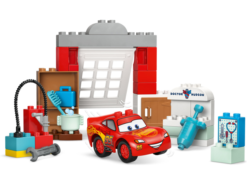 LEGO DUPLO - McQueen a návštěva v garáži doktora Hudsona