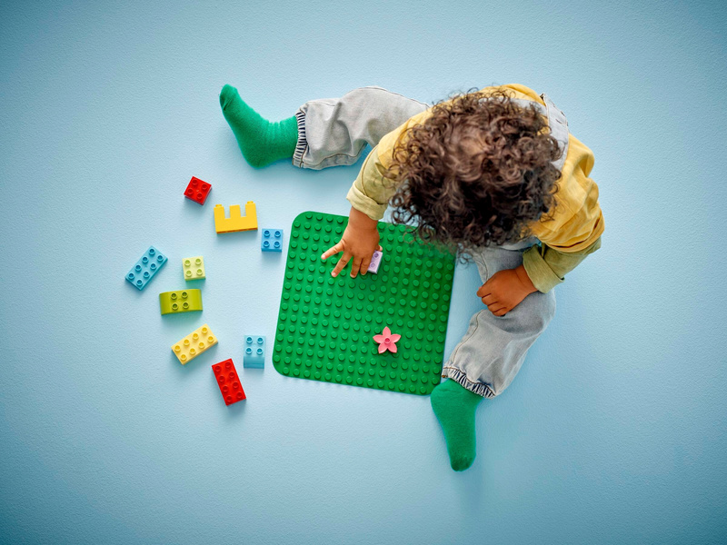 LEGO DUPLO - Zelená podložka na stavění