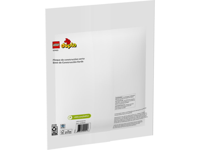 LEGO DUPLO - Zelená podložka na stavění