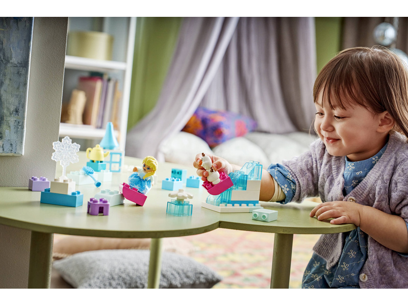 LEGO DUPLO - Ledové království: Kreativní krabička s Elsou a Olafem