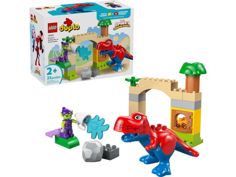 LEGO Marvel - Dinosaurus Spidey-Rex vs. Zelený goblin