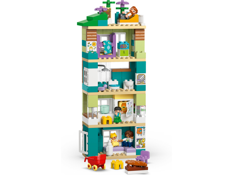 LEGO DUPLO - Moderní rodinný dům 3 v 1 s figurkami
