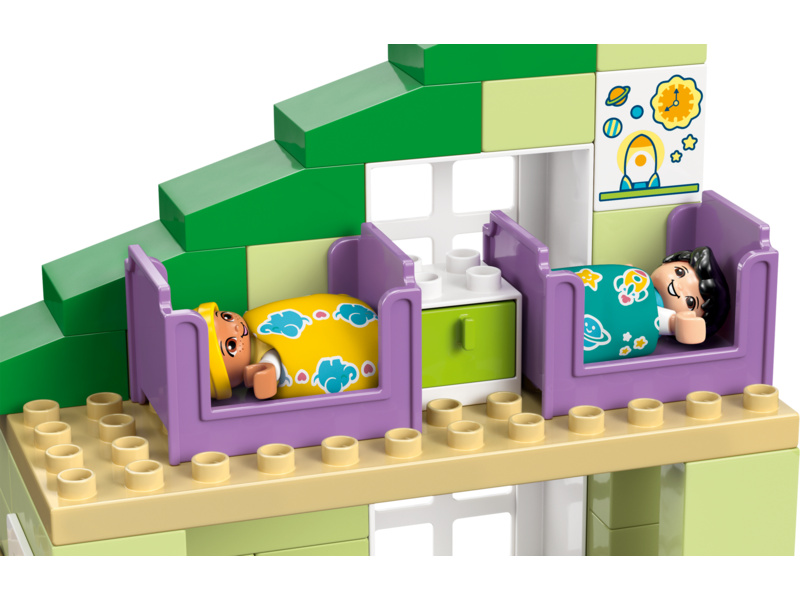 LEGO DUPLO - Moderní rodinný dům 3 v 1 s figurkami