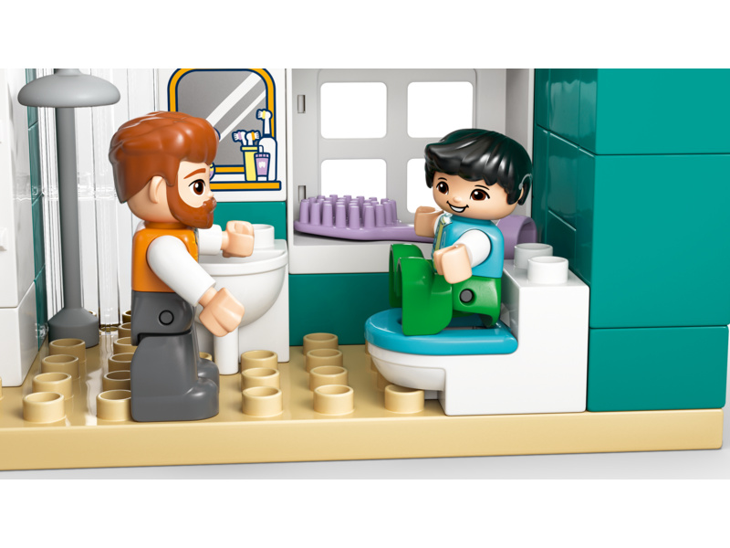 LEGO DUPLO - Moderní rodinný dům 3 v 1 s figurkami