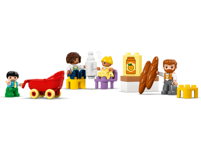 LEGO DUPLO - Moderní rodinný dům 3 v 1 s figurkami