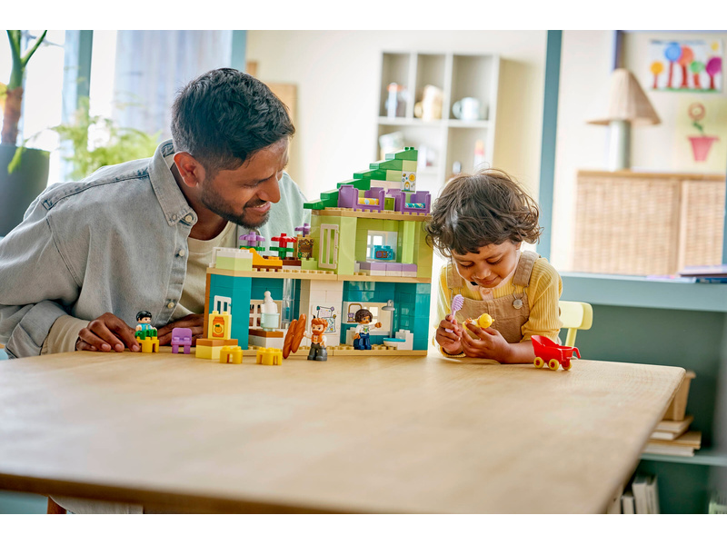 LEGO DUPLO - Moderní rodinný dům 3 v 1 s figurkami