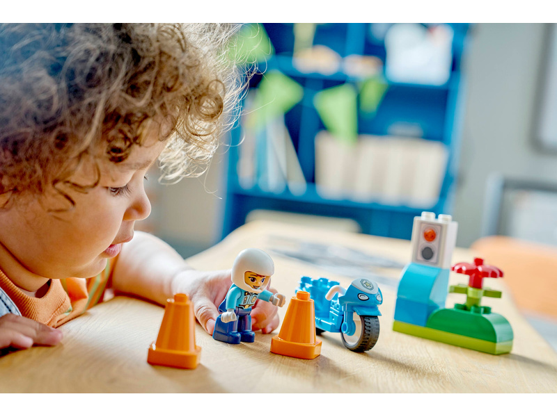 LEGO Friends - Modrá policejní motorka