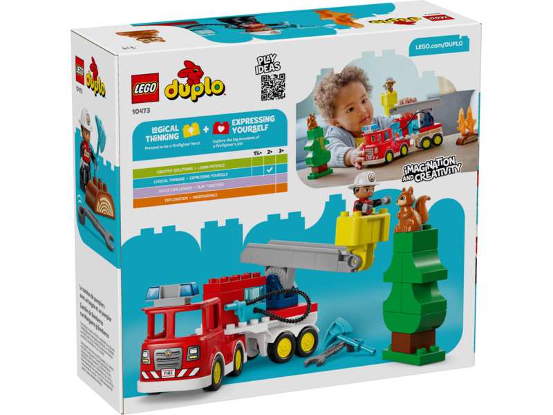 LEGO DUPLO - Hasičské auto s hadicí a hasičem