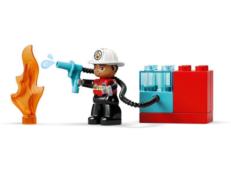 LEGO DUPLO - Hasičské auto s hadicí a hasičem