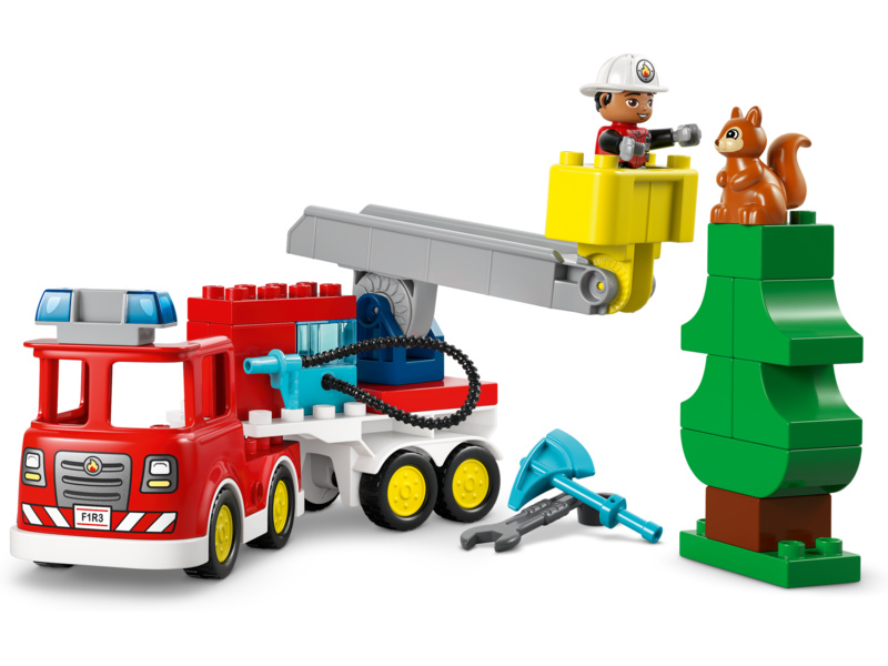 LEGO DUPLO - Hasičské auto s hadicí a hasičem