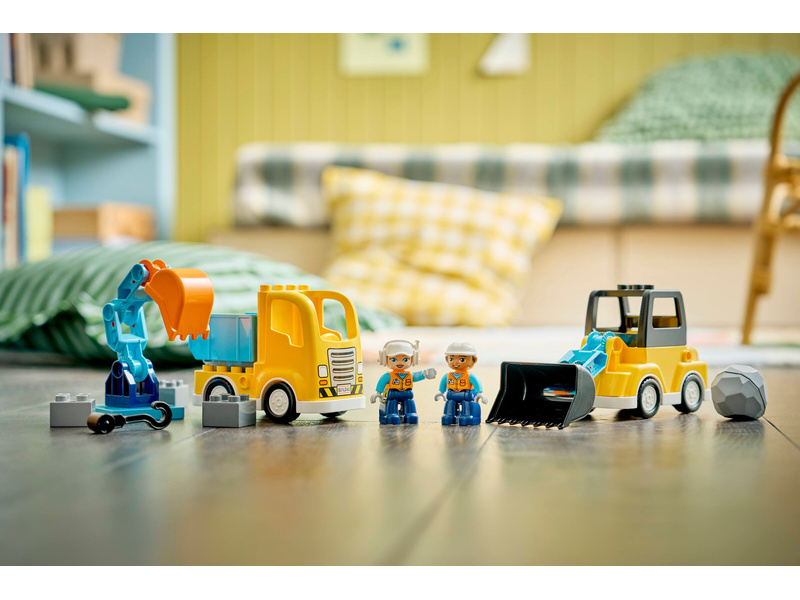 LEGO DUPLO - Vozidla na stavbě 3 v 1