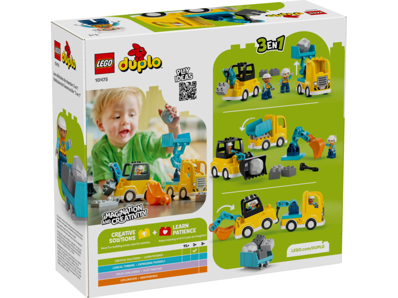 LEGO DUPLO - Vozidla na stavbě 3 v 1