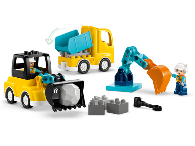 LEGO DUPLO - Vozidla na stavbě 3 v 1