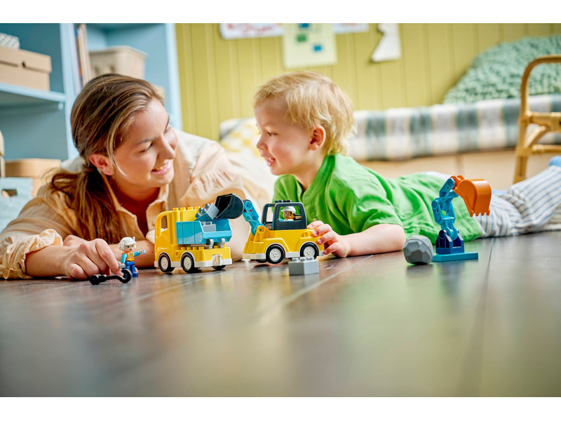 LEGO DUPLO - Vozidla na stavbě 3 v 1