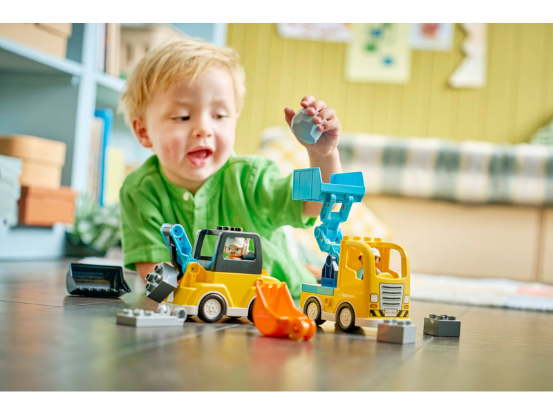 LEGO DUPLO - Vozidla na stavbě 3 v 1