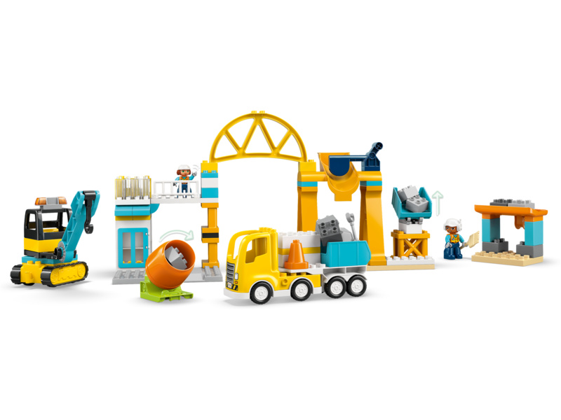 LEGO DUPLO - Staveniště a vozidla 3 v 1