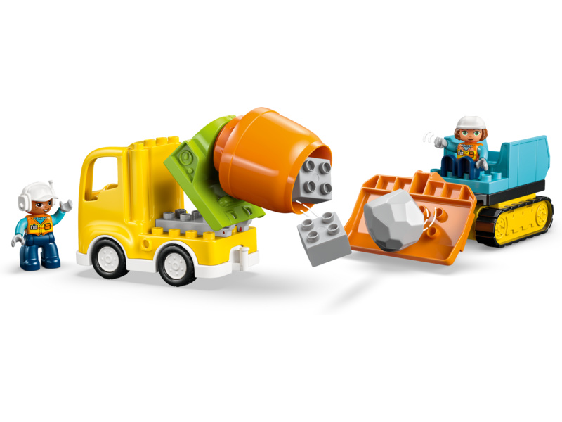 LEGO DUPLO - Staveniště a vozidla 3 v 1