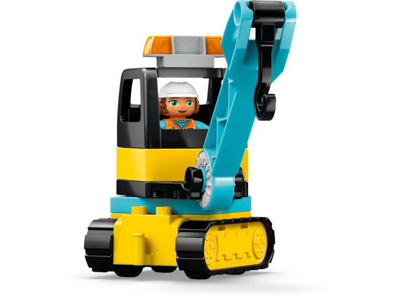 LEGO DUPLO - Staveniště a vozidla 3 v 1