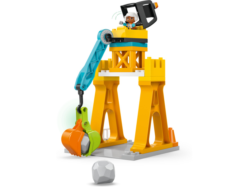 LEGO DUPLO - Staveniště a vozidla 3 v 1