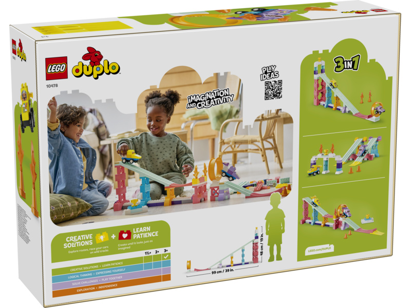 LEGO DUPLO - Kreativní rampy s autíčky 3 v 1