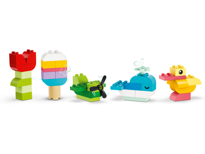 LEGO DUPLO - Barevný kreativní box s kostkami