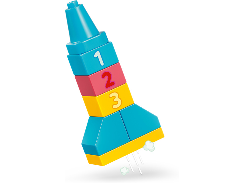 LEGO DUPLO - Barevný kreativní box s kostkami