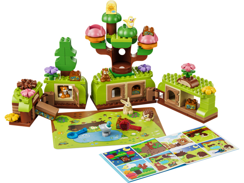 LEGO DUPLO - Les plný objevů a divokých zvířátek