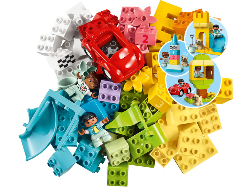 LEGO DUPLO - Velký box s kostkami