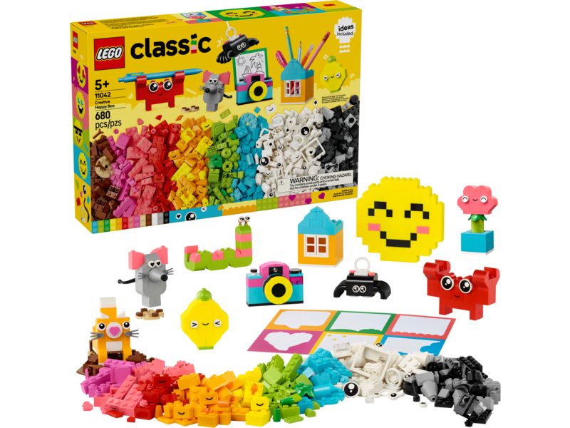 LEGO Classic - Kreativní veselá krabička