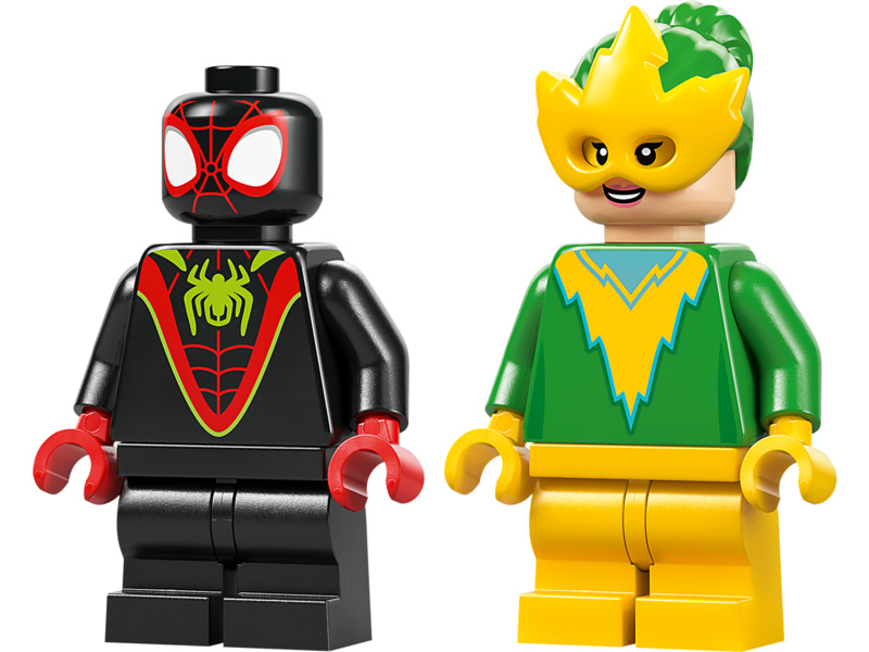 LEGO Marvel - Spidey a jeho úžasní přátelé - Spin, Electro a honička s dinosauřím vozidlem