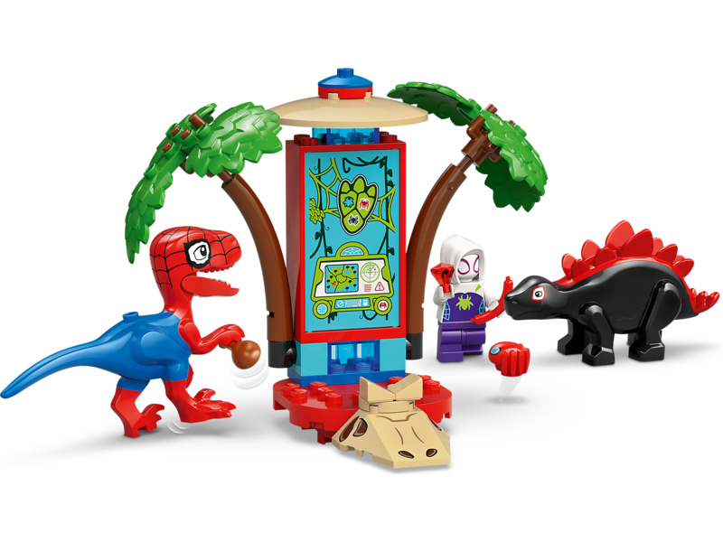 LEGO Marvel - Spidey a jeho úžasní přátelé - Spidey, Gobby a raptoří bitva na základně na stromě