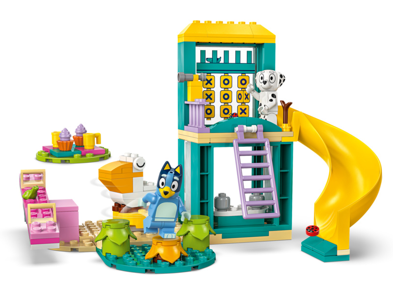 LEGO Bluey - Bluey, Chloe a zábava na hřišti