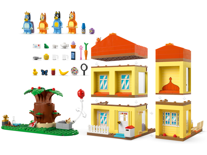 LEGO Bluey - Bluey a její rodinný dům