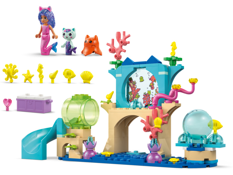 LEGO Gábinin kouzelný domek - Dobrodružství v akváriu mořské víly Gábi