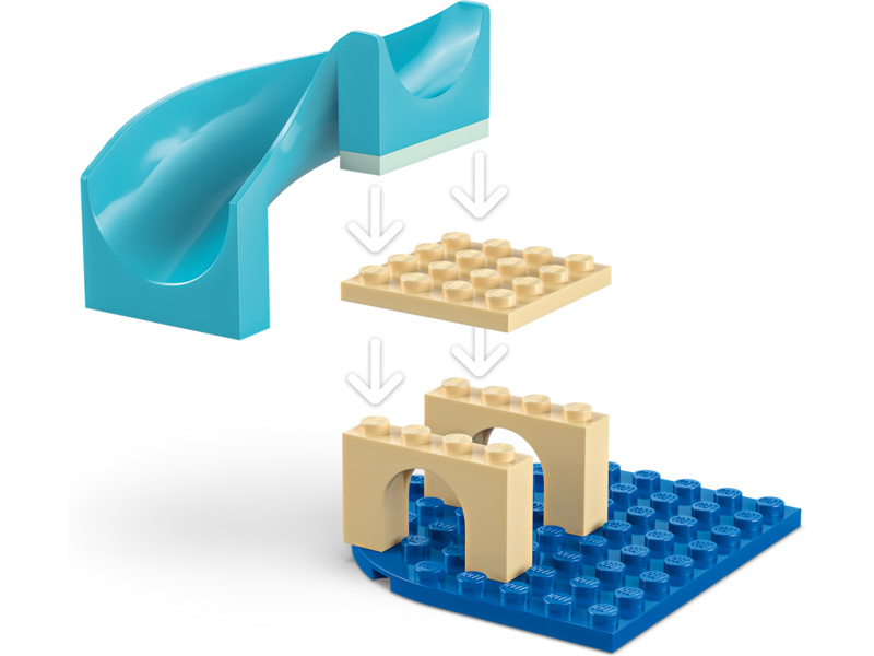LEGO Gábinin kouzelný domek - Dobrodružství v akváriu mořské víly Gábi