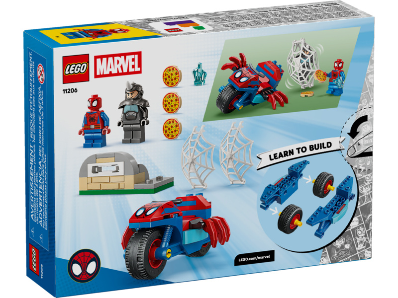 LEGO Friends - Spidey na motorce vs. Rhino