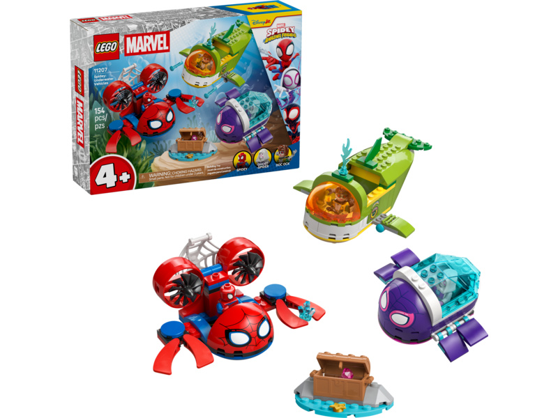 LEGO Marvel - Spidey a jeho úžasní přátelé - Spidey: Podmořská vozidla