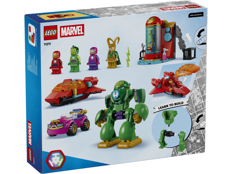 LEGO Marvel - Iron Man a jeho úžasní přátelé - Loki vs. Iron Manův tým