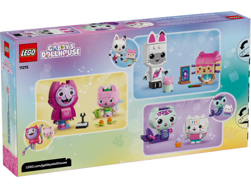 LEGO Gábinin kouzelný domek - Gábi a kočičí kamarádi z kostek