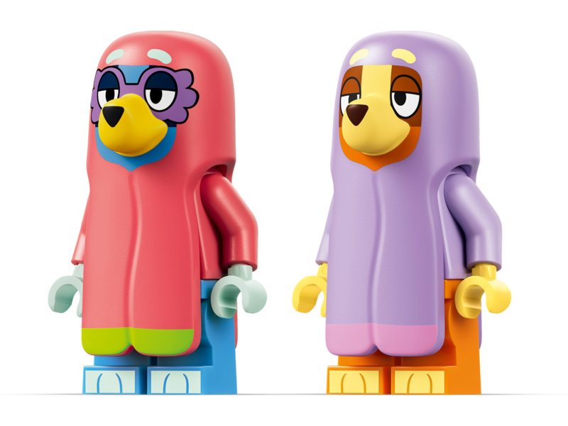LEGO Bluey - Bingo, Bluey a babičky