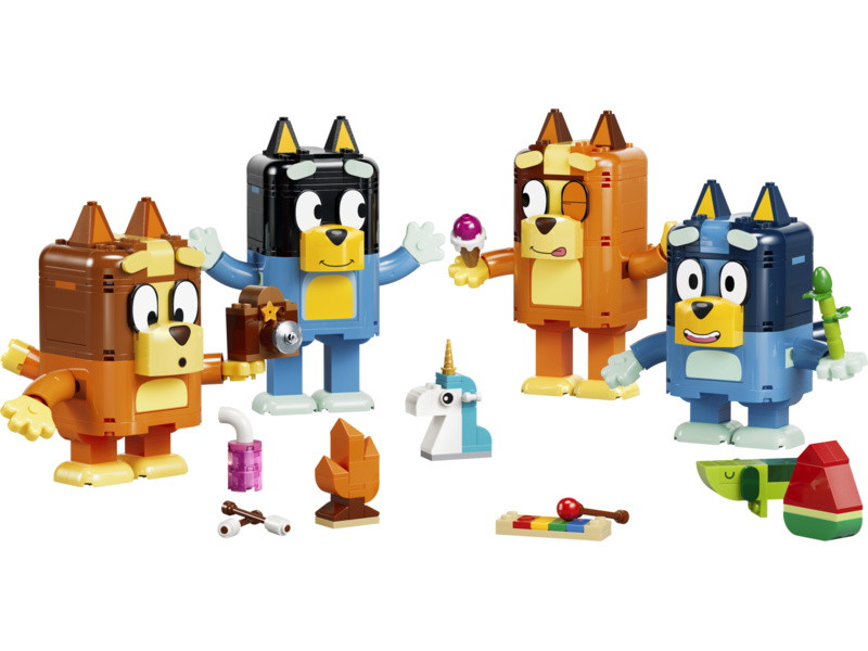 LEGO Bluey - Bluey a její rodinka z kostek