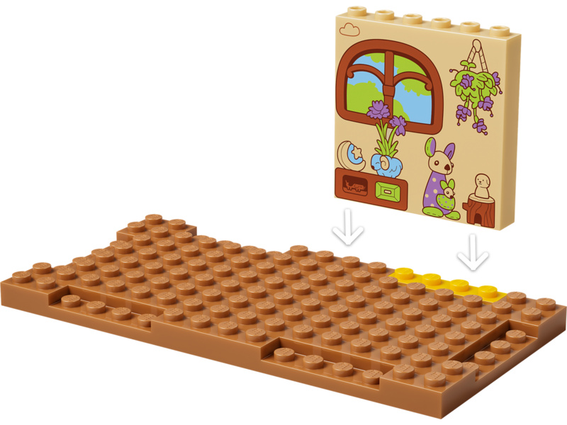 LEGO Bluey - Rusty, Bluey a škola