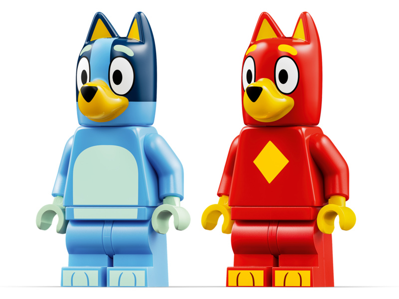 LEGO Bluey - Rusty, Bluey a škola