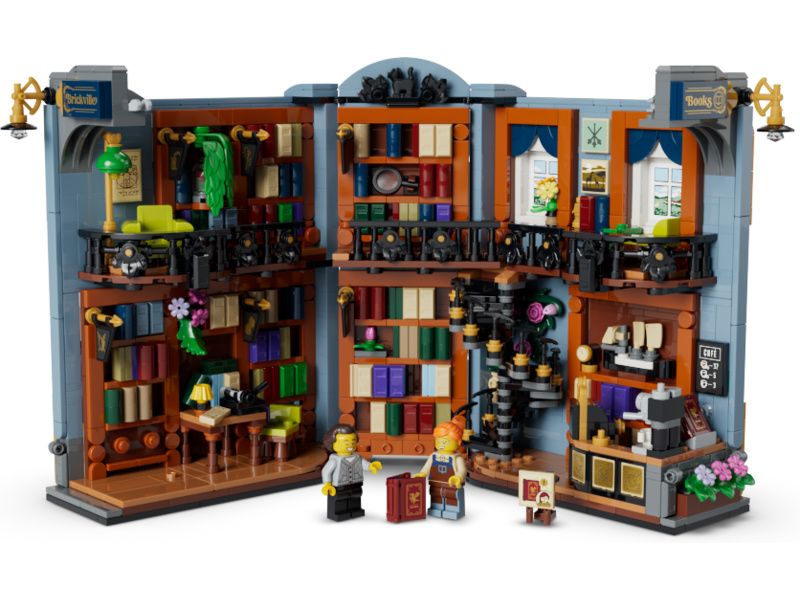 LEGO Icons - Knižní zarážka: Knihkupectví