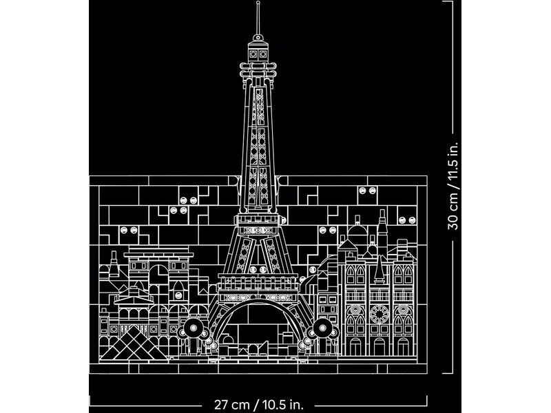 LEGO Architecture - Paříž – město lásky